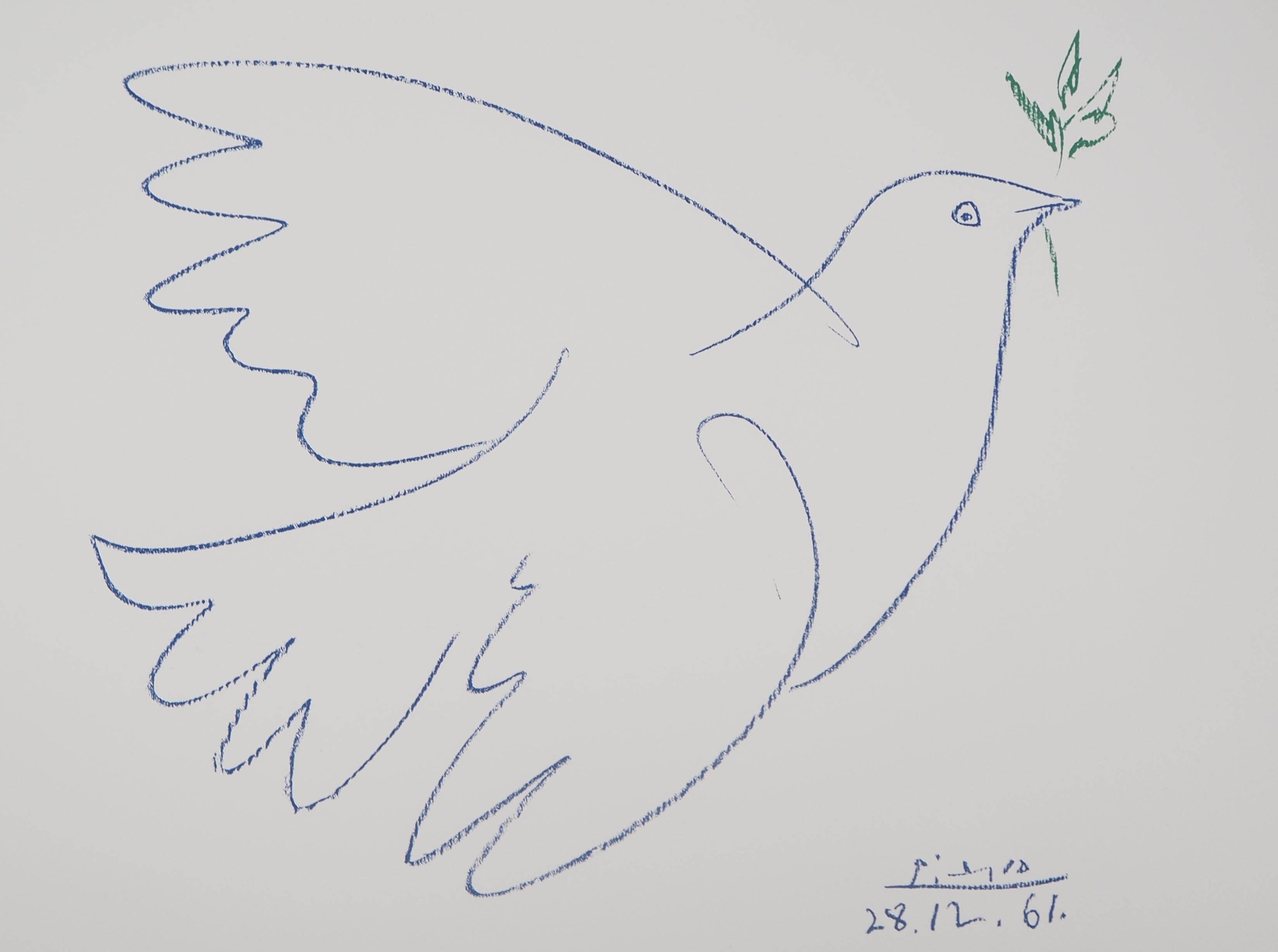 picasso dove of peace lithograph
