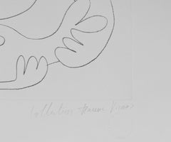 Etudes Des Mains Et Colombe (Marina Picasso Estate hand signed lithograph)