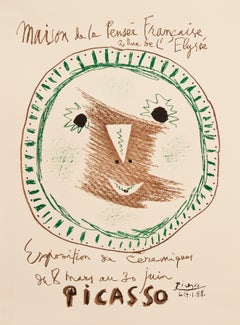 Exposition de Céramiques II - Maison de la Pensée Française, Poster