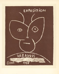 "Exposition Vallauris" lithograph poster