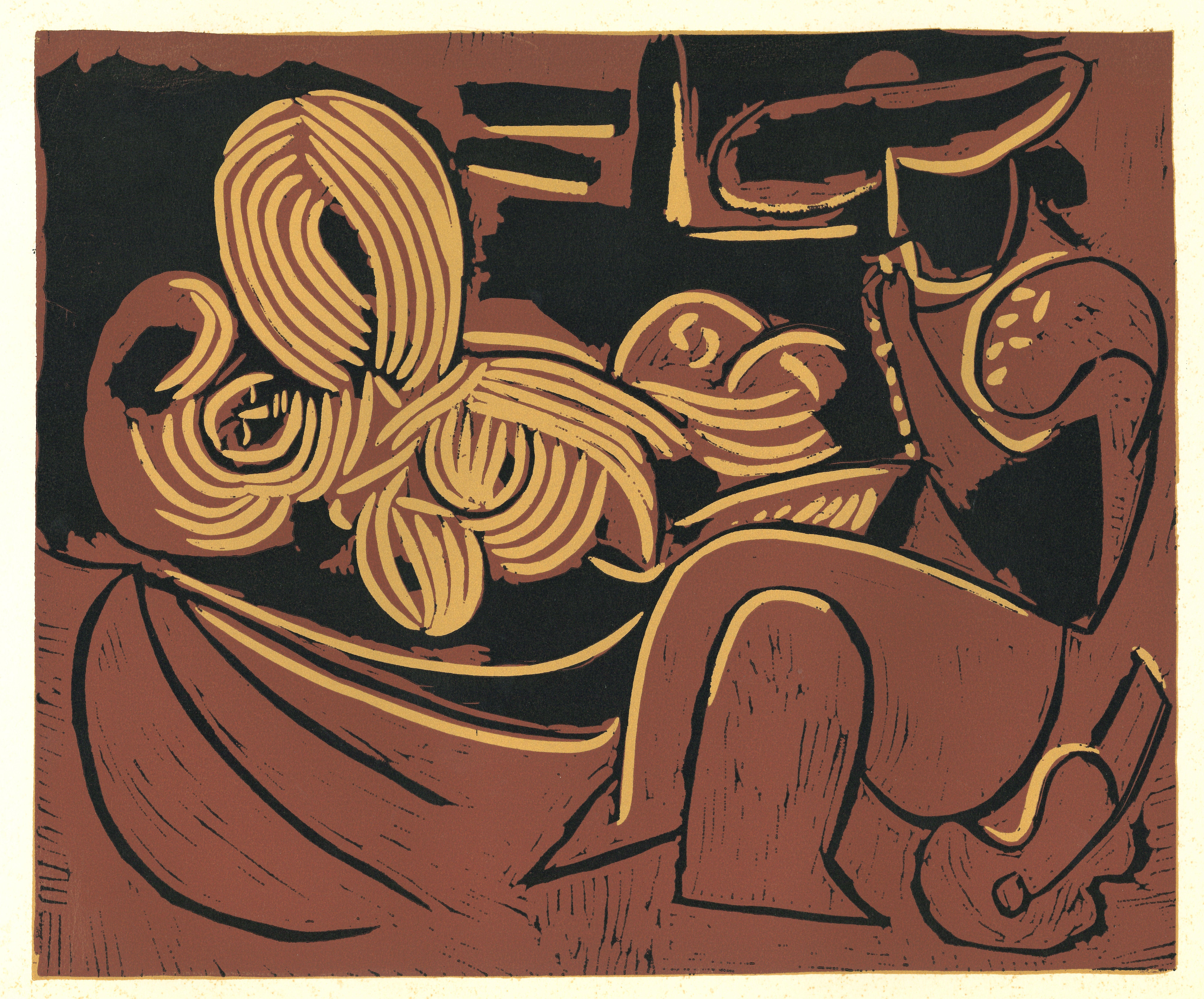 woman with guitar picasso