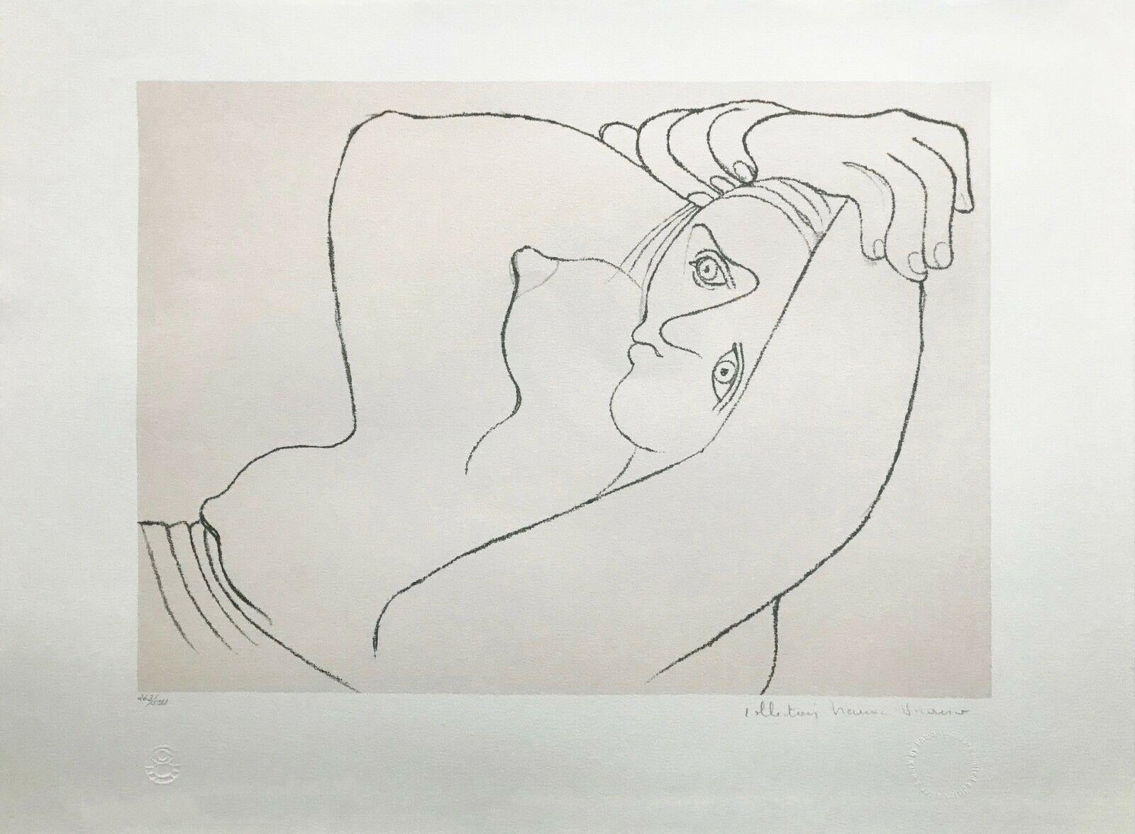 (after) Pablo Picasso Figurative Print - FEMME COUCHEE