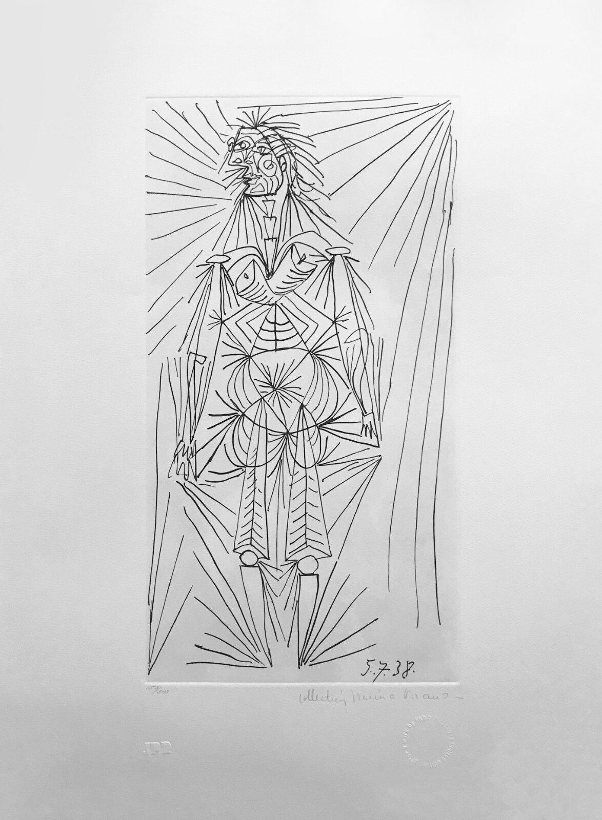 (after) Pablo Picasso Figurative Print - FEMME DEBOUT