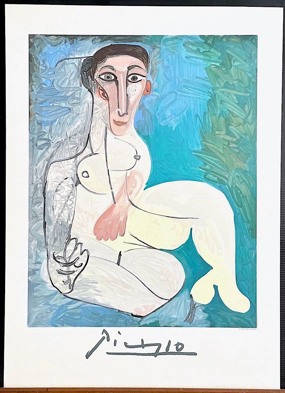 Künstler: Pablo Picasso, Nach, Spanier (1881 - 1973)
Titel: Femme Nu Assise dans l'herbe
Jahr des ursprünglichen Kunstwerks: 1961
Auflage von 1000, nicht nummeriert, nachlassgeprüfte gedruckte Signatur
Druckgröße - 29,25