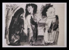 Figures - Lithographie d'après Pablo Picasso - 1959