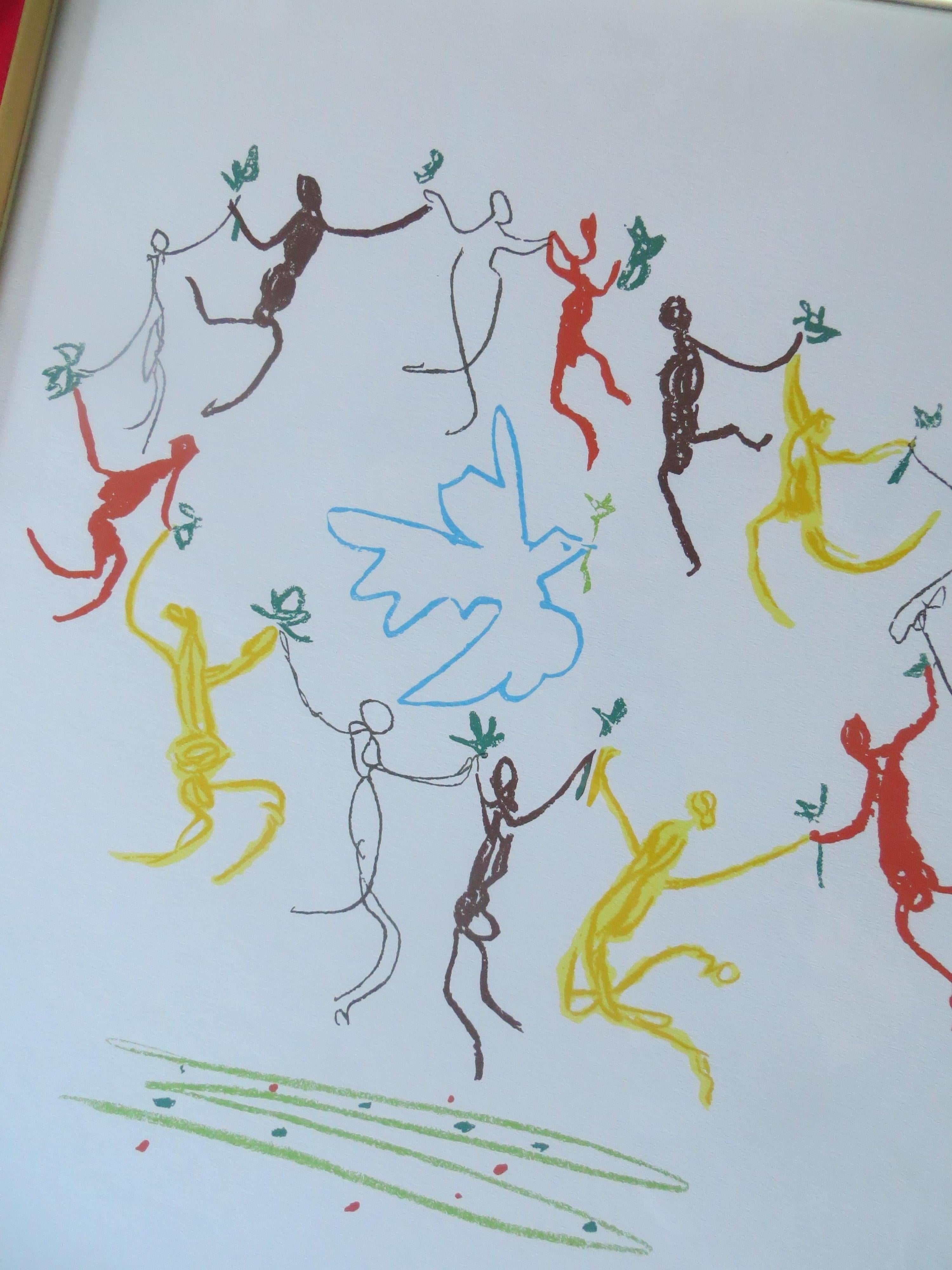 FROM THE ROUND OF FRIENDSHIP AFTER PICASSO 1961 3