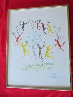 AUS DER RUNDE DER FREUNDSCHAFT NACH PICASSO 1961