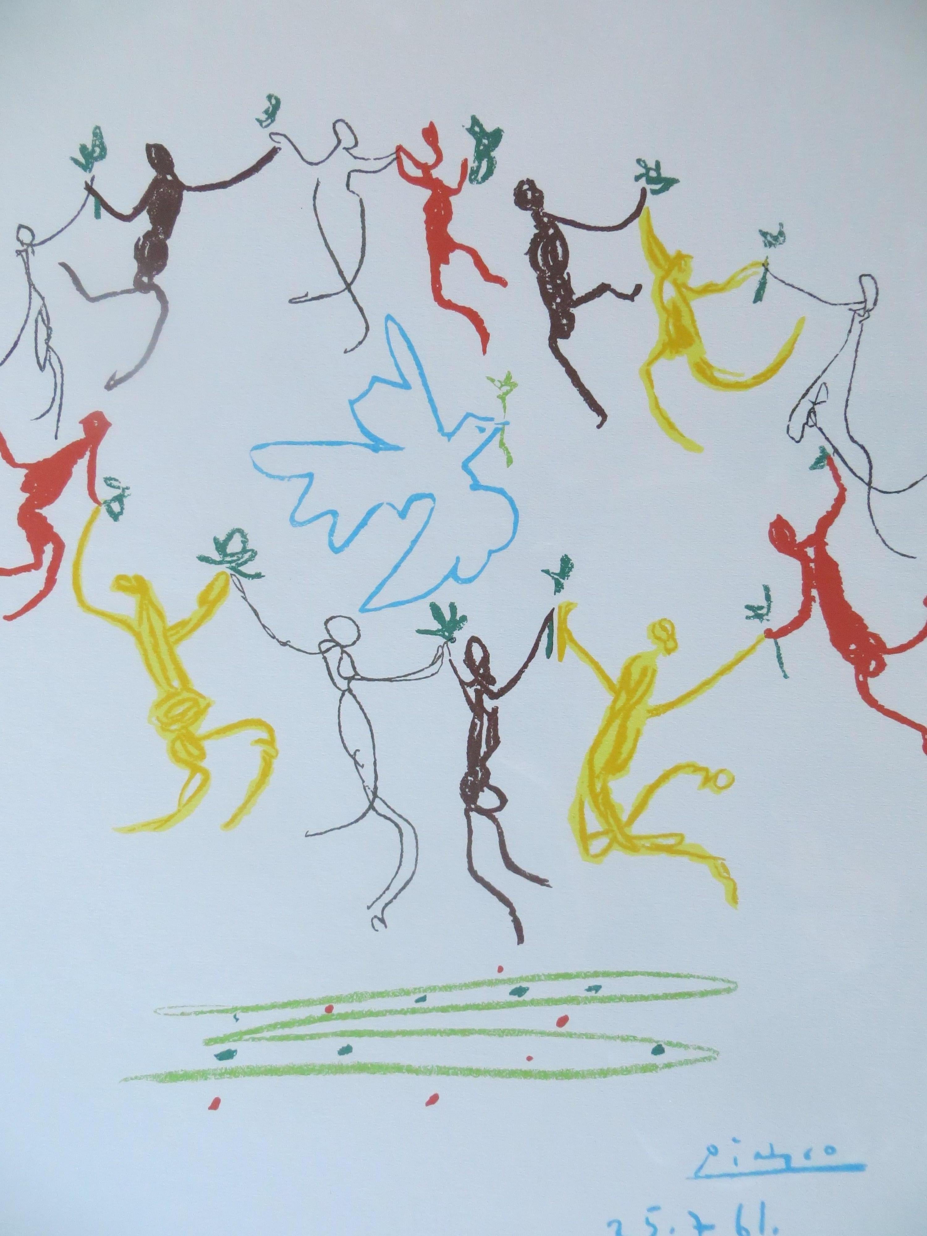 FROM THE ROUND OF FRIENDSHIP AFTER PICASSO 1961 1