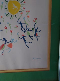 AUS DER RUNDE DER FREUNDSCHAFT NACH PICASSO