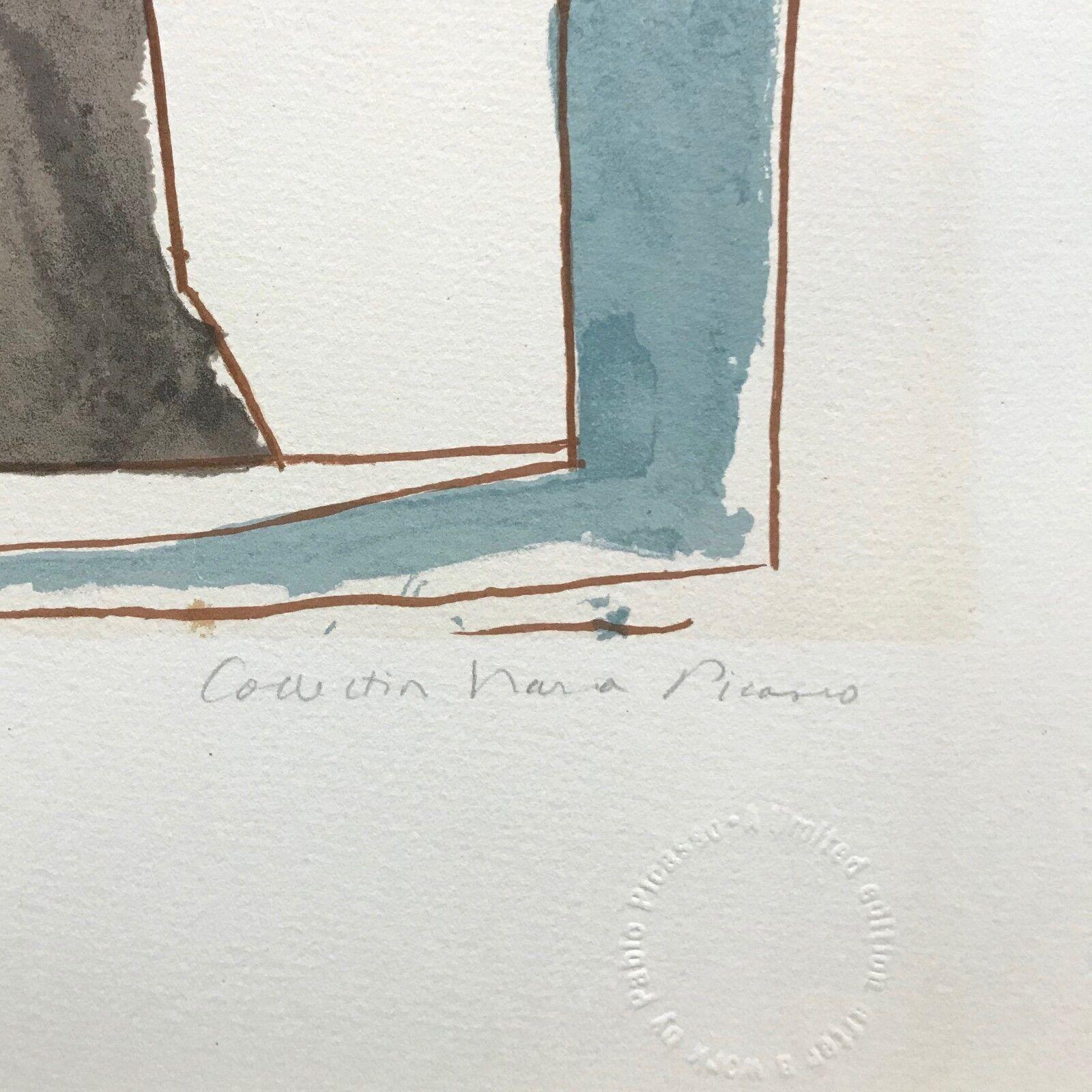 Gueridon et Guitare (from Picasso Estate Collection) - Print by (after) Pablo Picasso