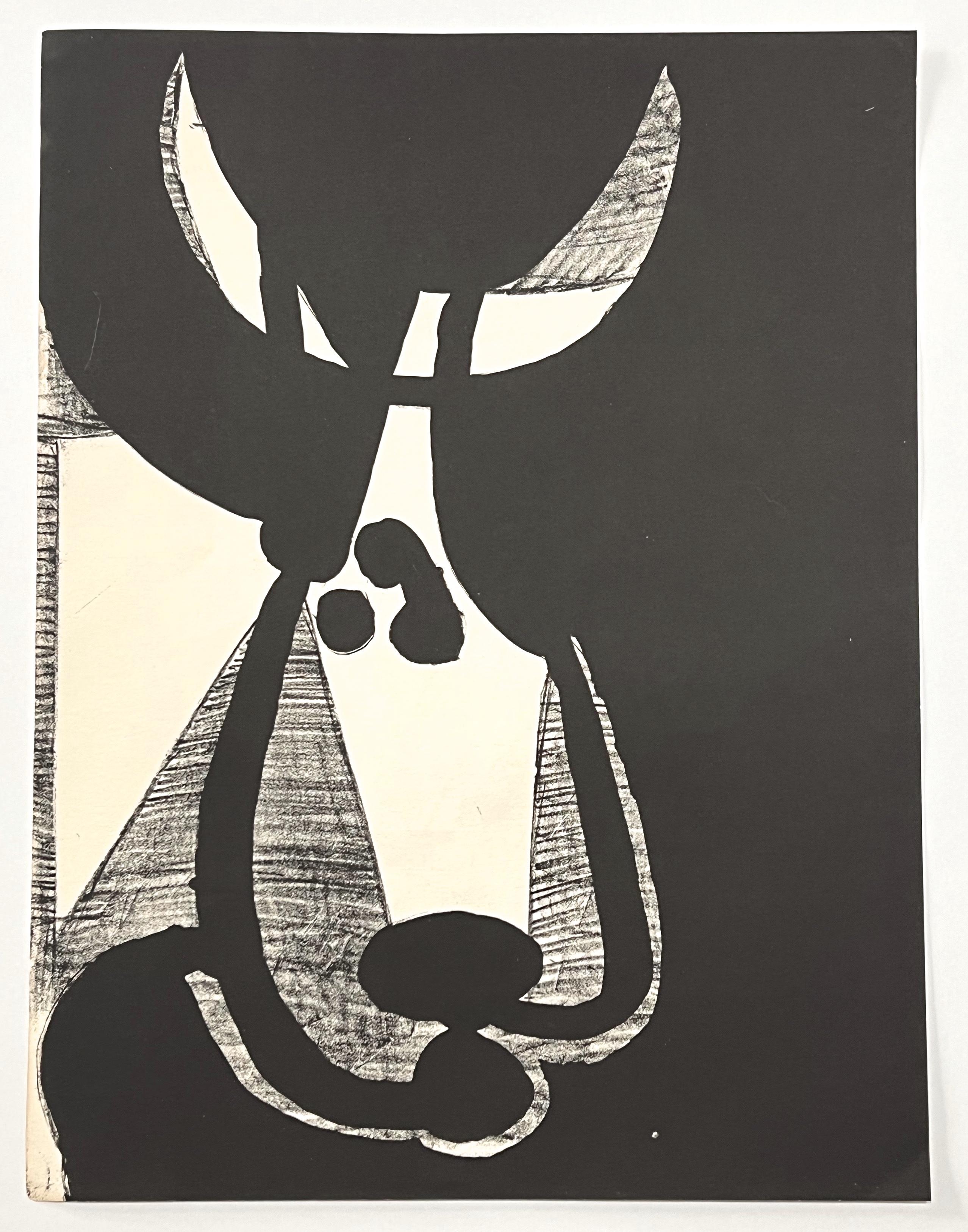 "Head of Bull Turned Left" lithograph - Print by (after) Pablo Picasso