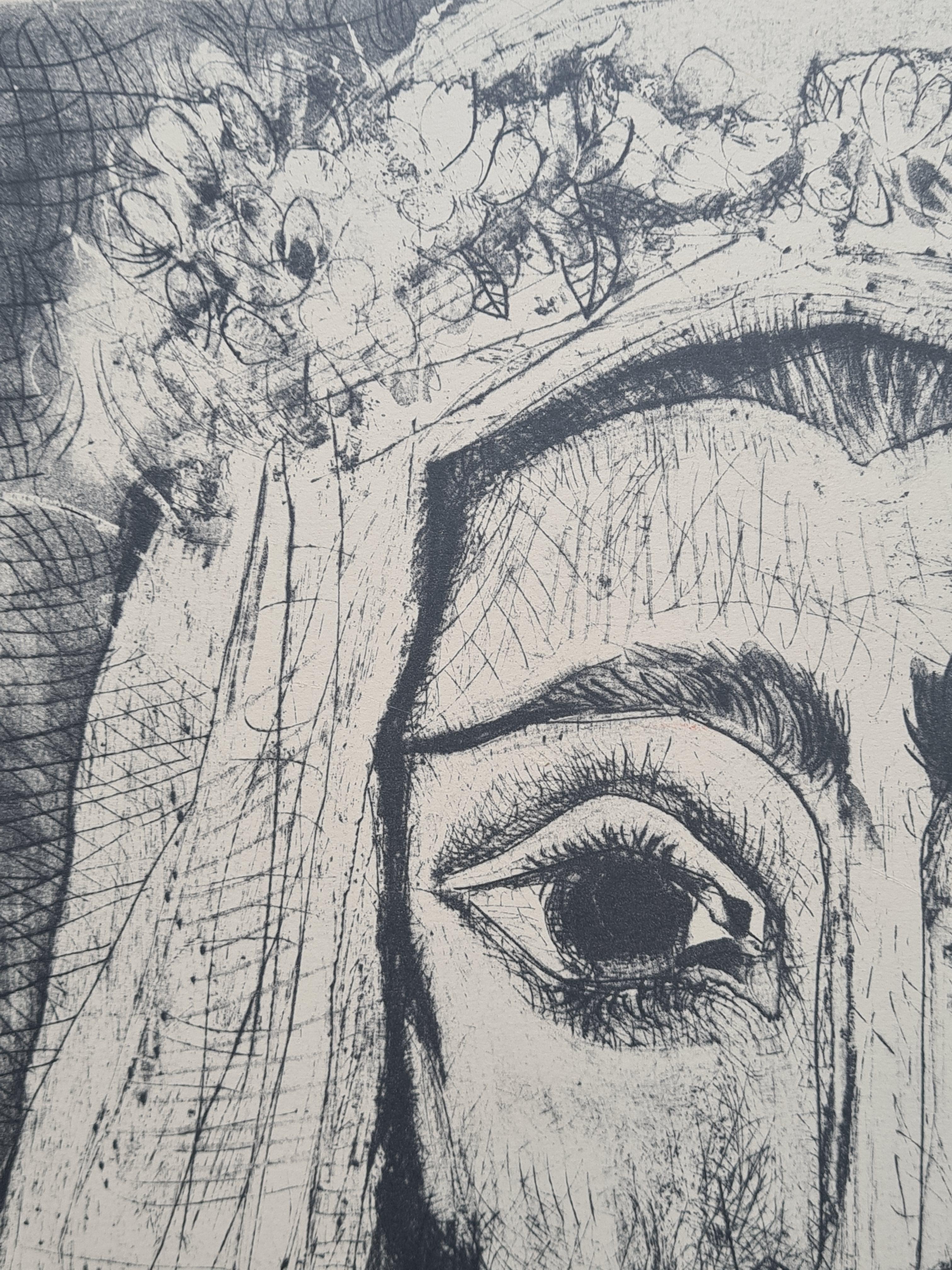 Jacqueline en Mariée, after Picasso, Seventeenth and Penultimate State (BA 1089) 2