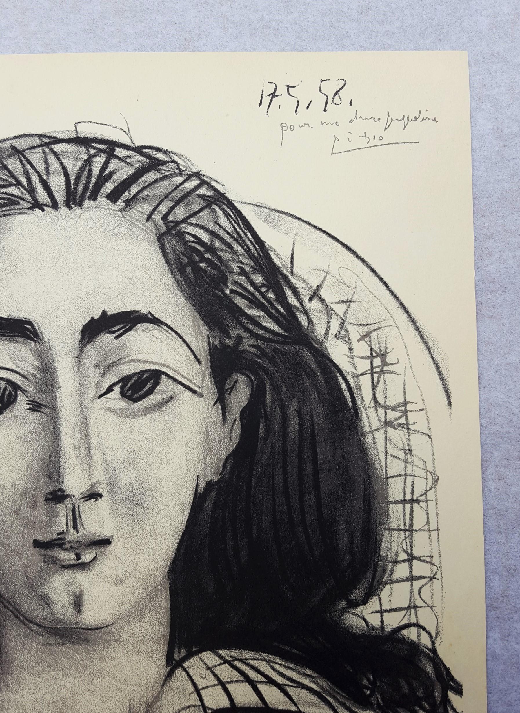 Jacqueline - Cubist Print by (after) Pablo Picasso