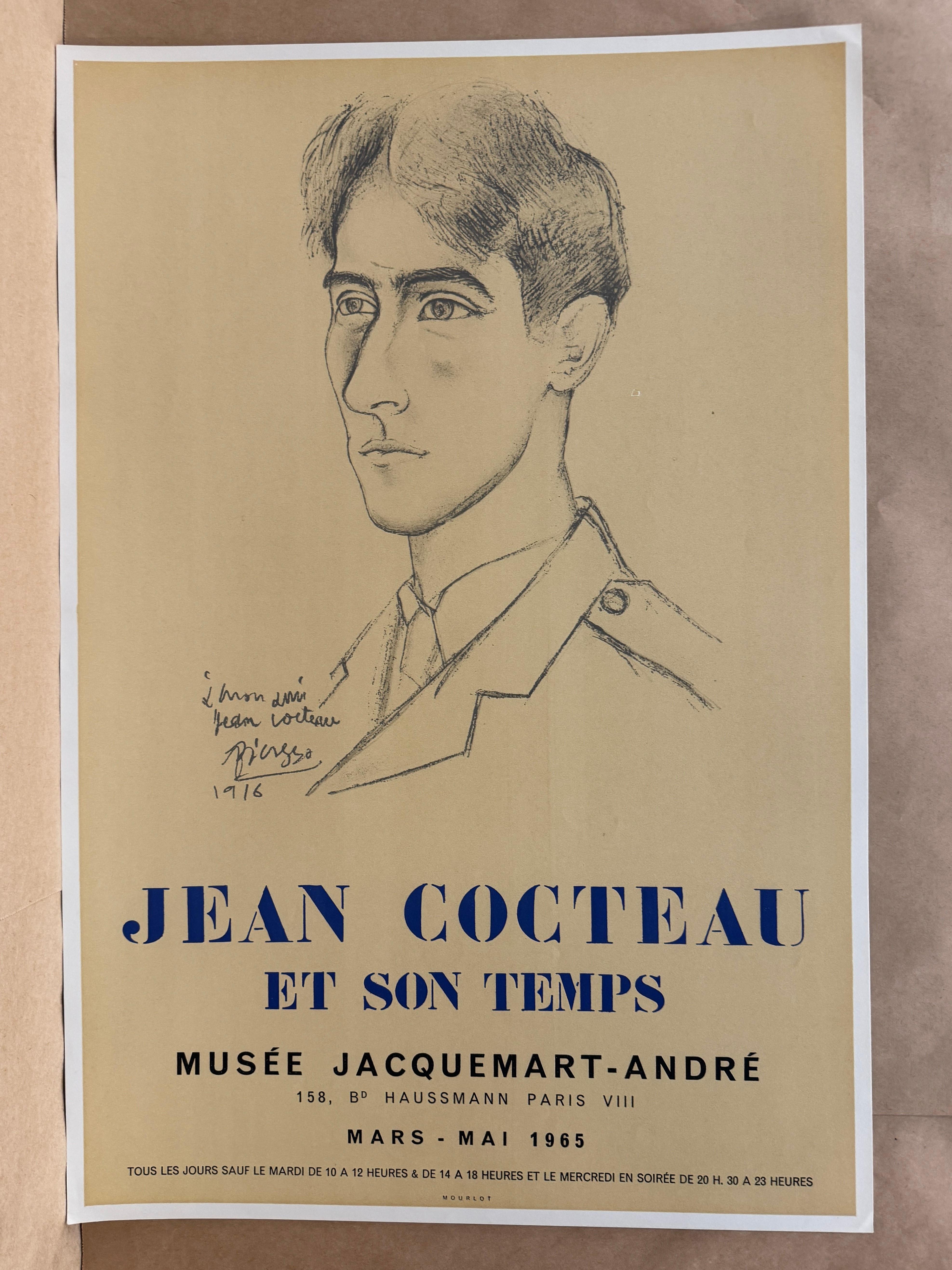 Jean Cocteau et son temps (after) Pablo Picasso, 1965 For Sale 1