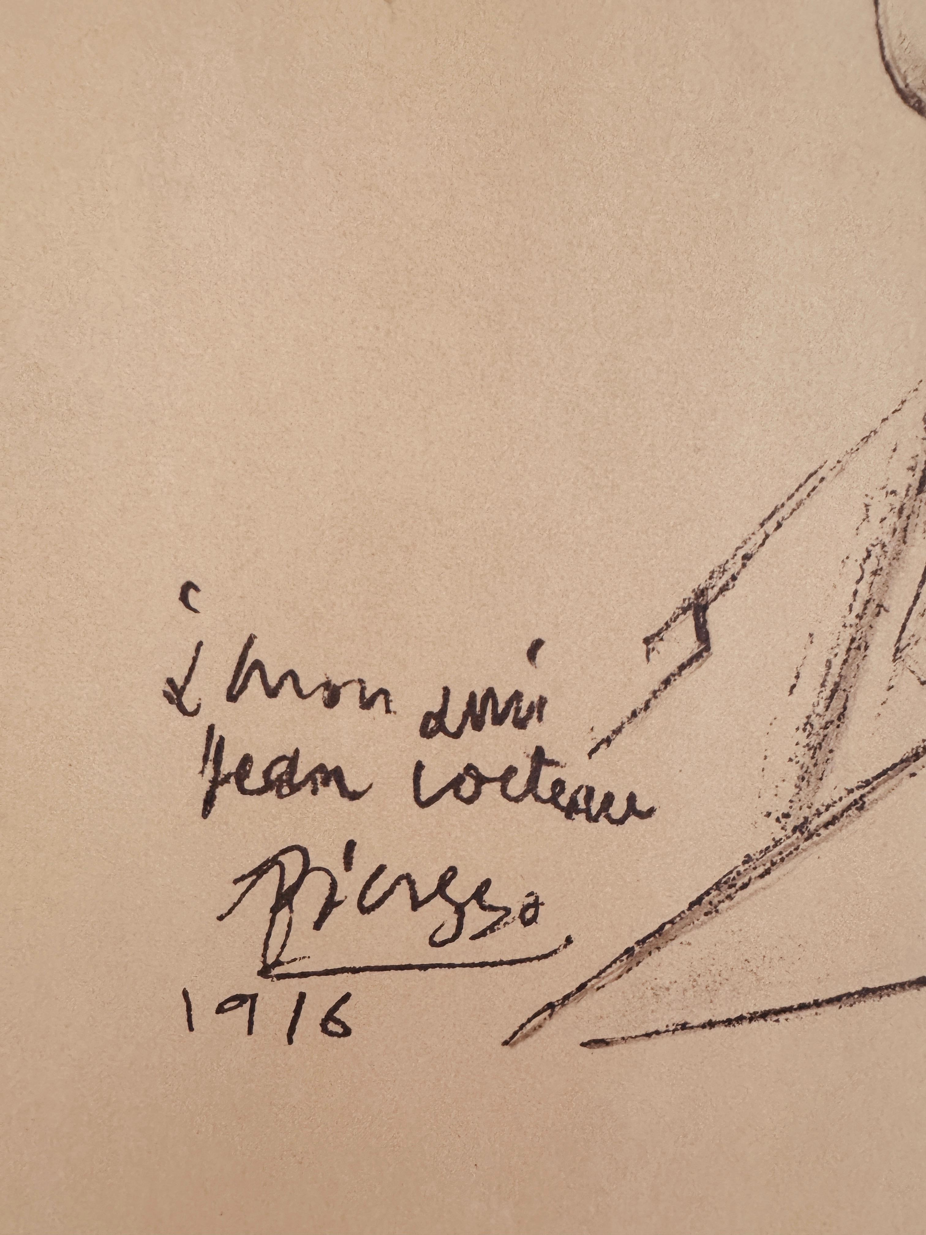 Jean Cocteau et son temps (after) Pablo Picasso, 1965 For Sale 3