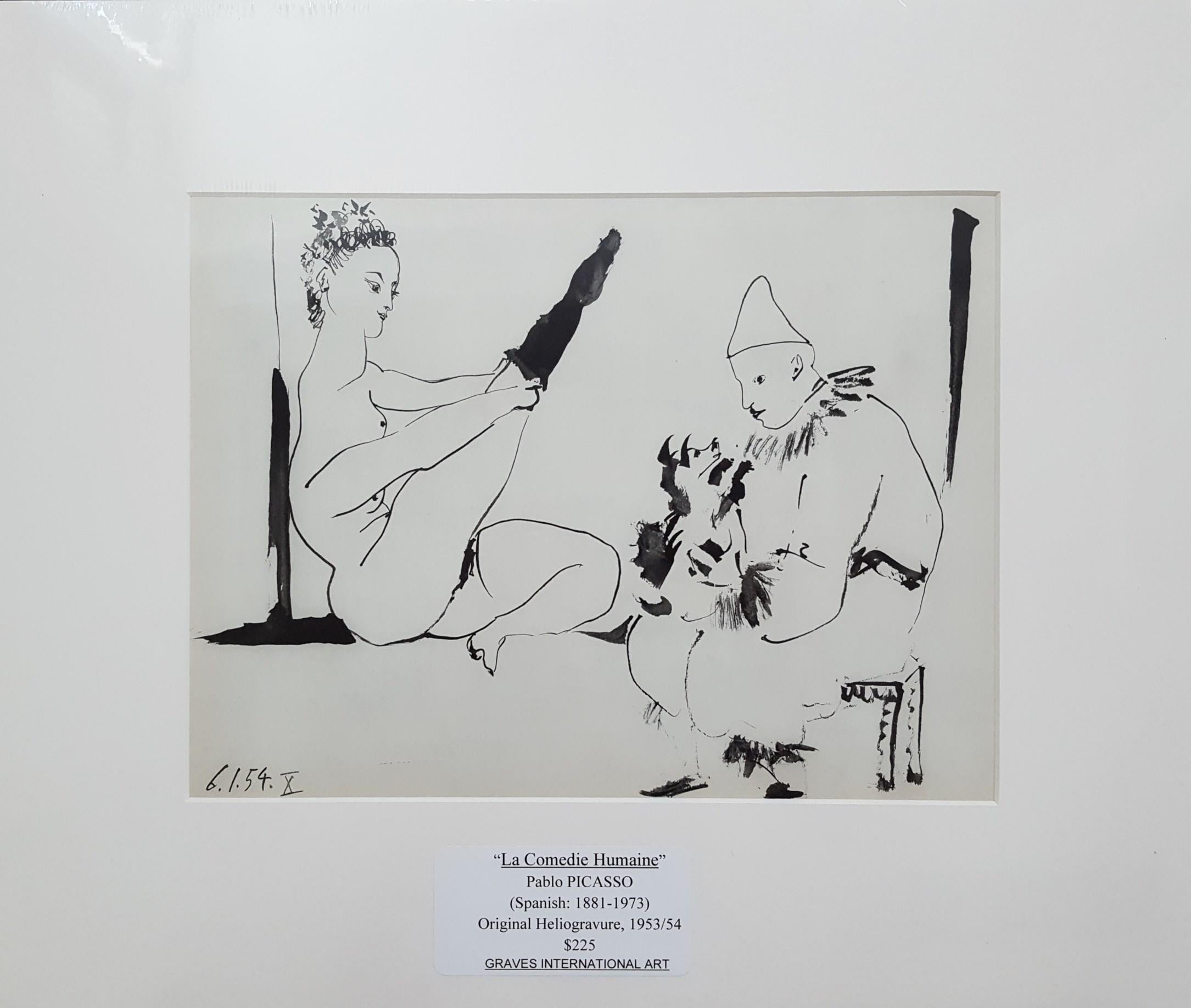 La Comedie Humaine - Print by (after) Pablo Picasso