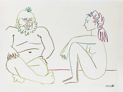La Comédie Humaine, Lithograph, Modern, 1954, Framed, Excellent