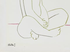 La Comédie Humaine, Lithograph, Modern, 1954, Framed, Excellent