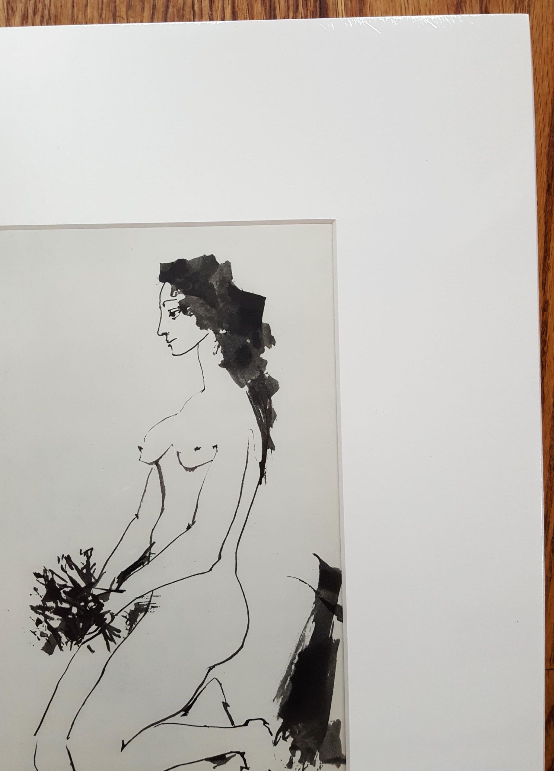 A vintage heliogravure after Spanish artist Pablo Picasso (1881-1973) titled 