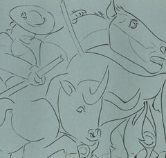 La Pique Cassée - Print Reproduction After Pablo Picasso - 1962