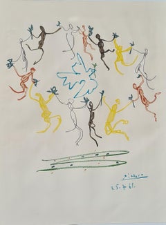 La Ronde de la Jeunesse, The Circle of Youth, after Picasso.