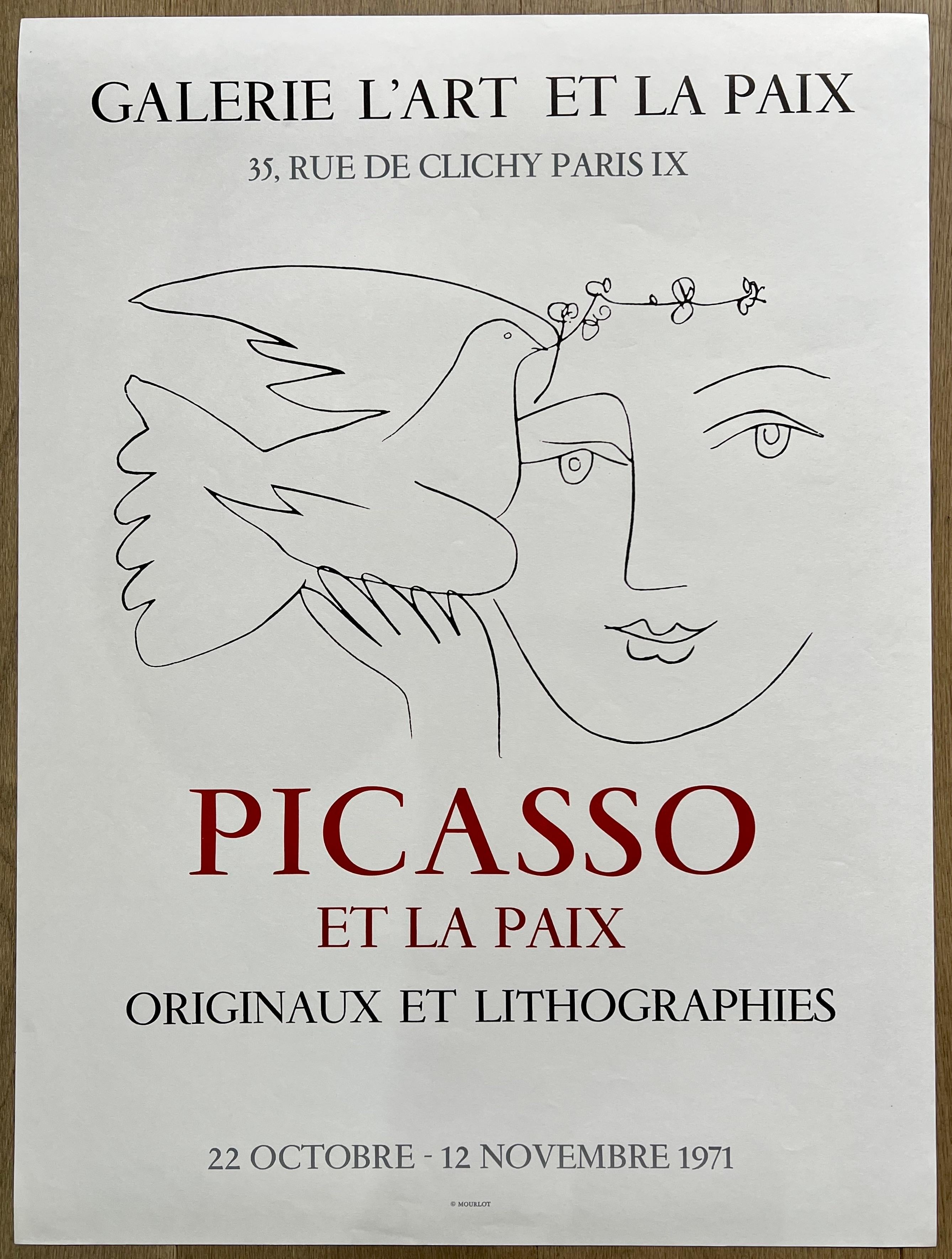 Figurative Print (after) Pablo Picasso - L'Art et la Paix
