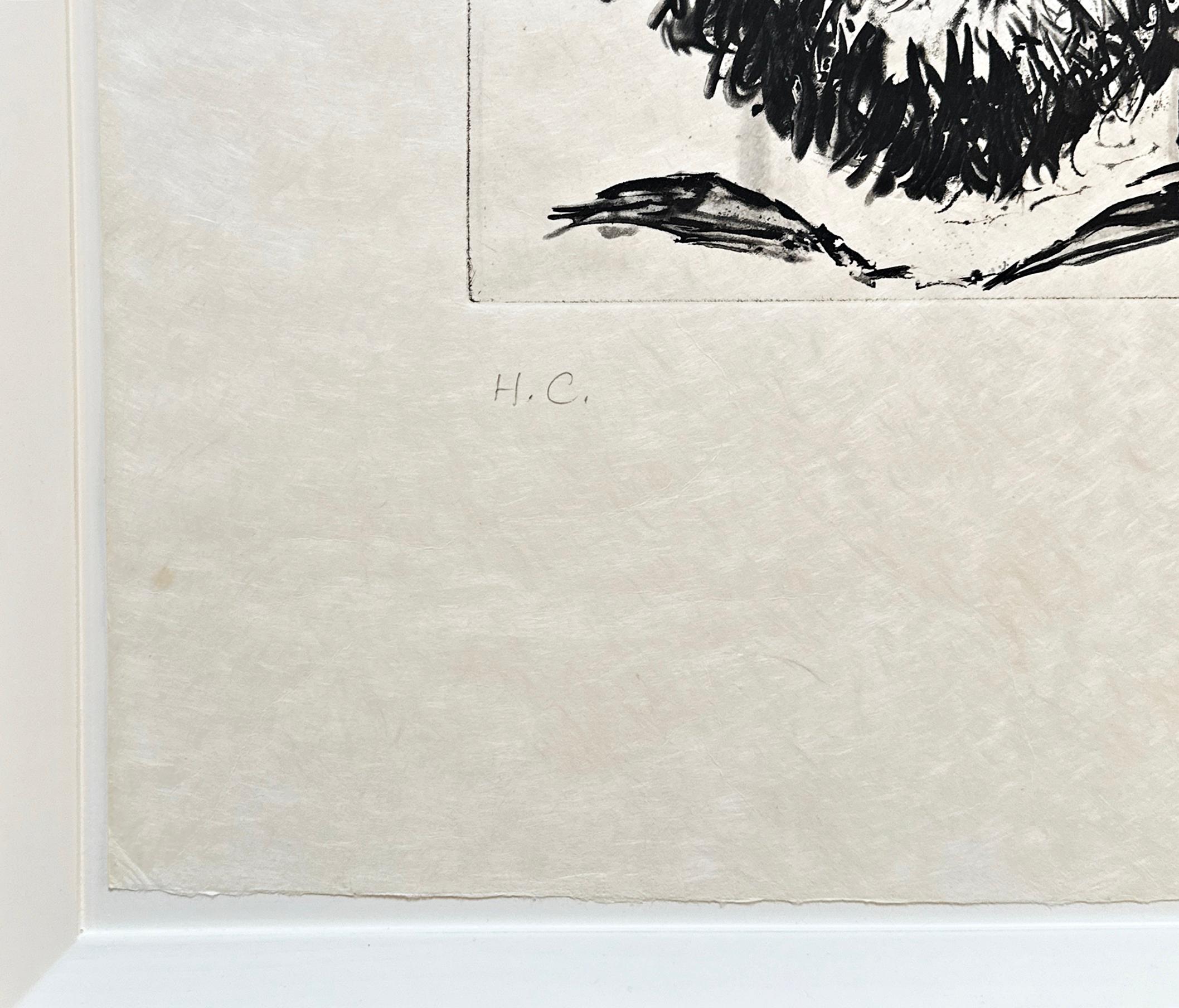 Pablo Picasso
Malaga 1881 - Mougins 1973
Le Faune, 1958
Etching and aquatint on Japon nacré paper
Hand-signed in pencil lower right
Inscribed 