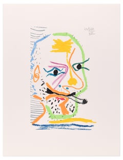 Le goût du Bonheur - 20.5.64 VII - Original Lithograph After P. Picasso