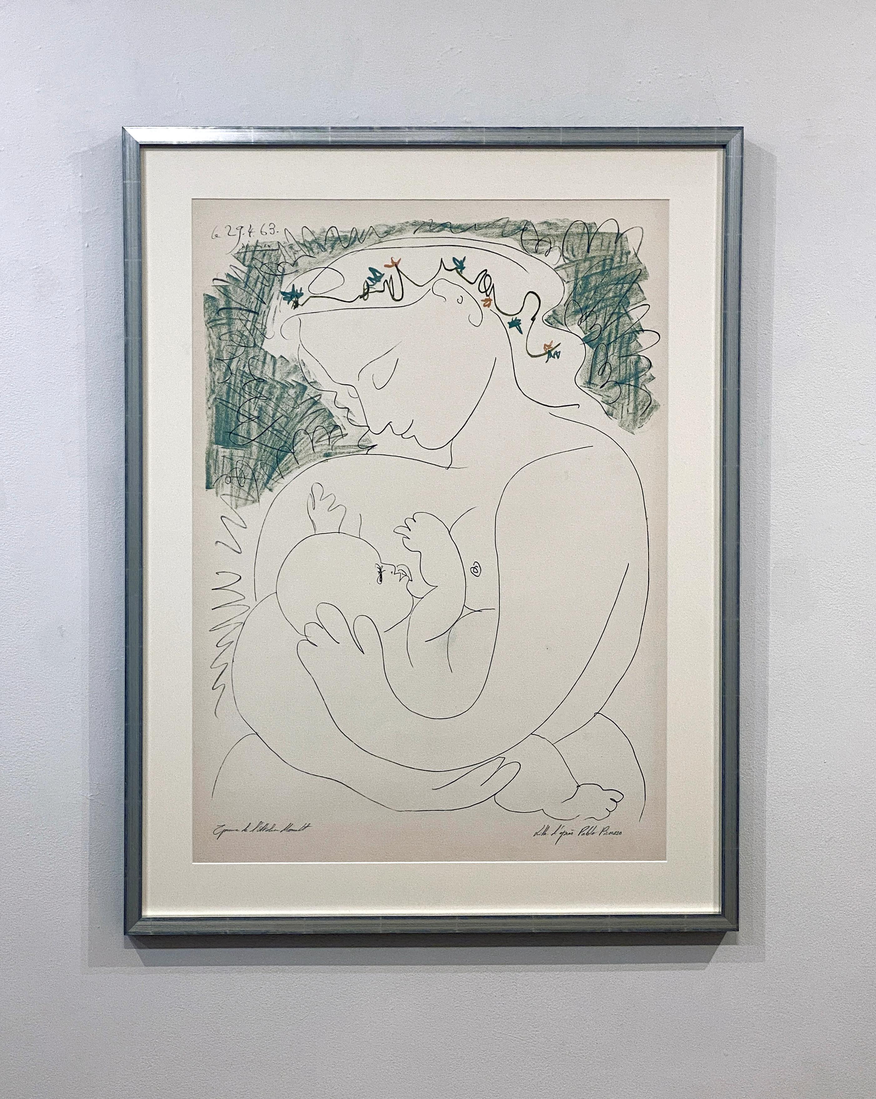 Le Grande Maternite - Print by (after) Pablo Picasso