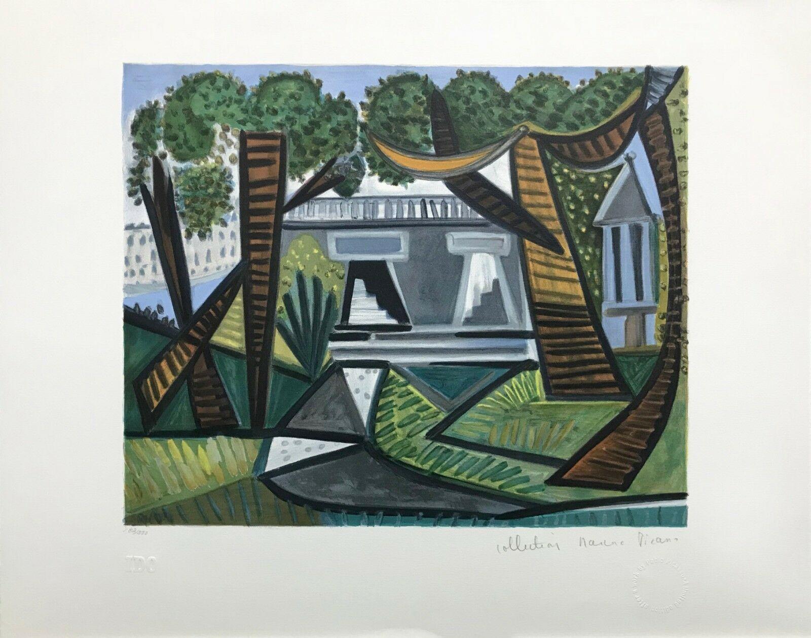 (after) Pablo Picasso Landscape Print - Le Verte Galant (from Picasso Estate Collection)