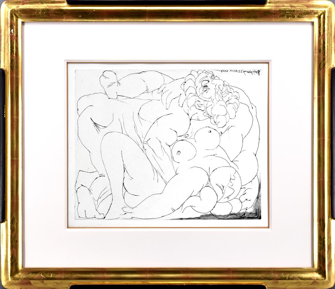 L'Etreinte. II (Umarmung) – Print von (after) Pablo Picasso