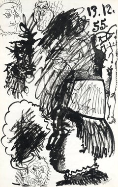 Lithographie pour Carnet, Californie