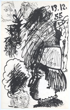 Lithographie pour Carnet, Californie