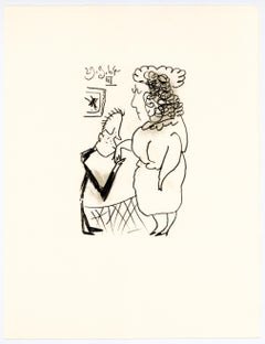 lithograph for "Le Gout du Bonheur"