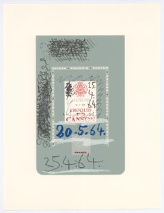 lithograph for "Le Gout du Bonheur"