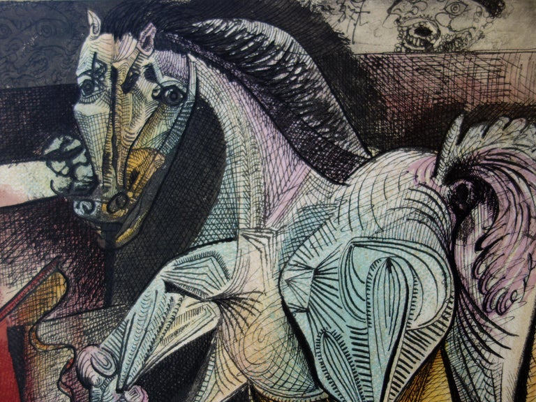 Pablo Picasso Paintings Horse