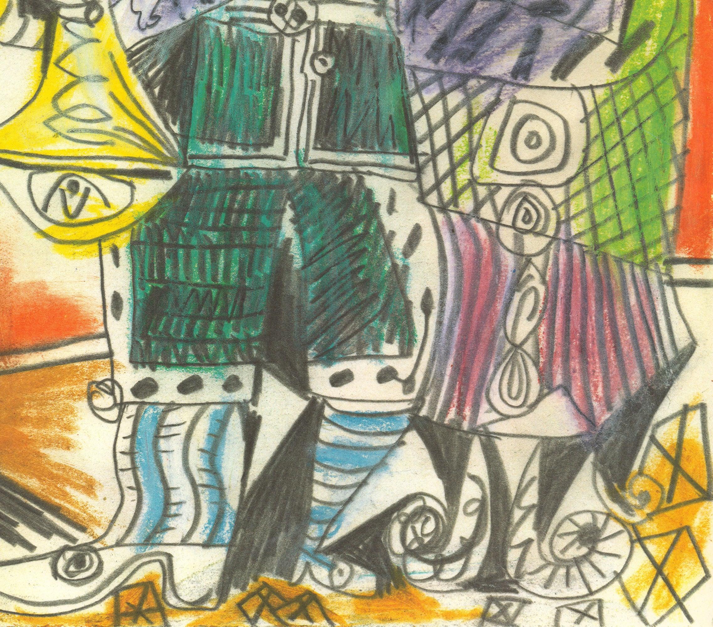 Marlborough-Saidenberg Trumpet Player - Print by (after) Pablo Picasso