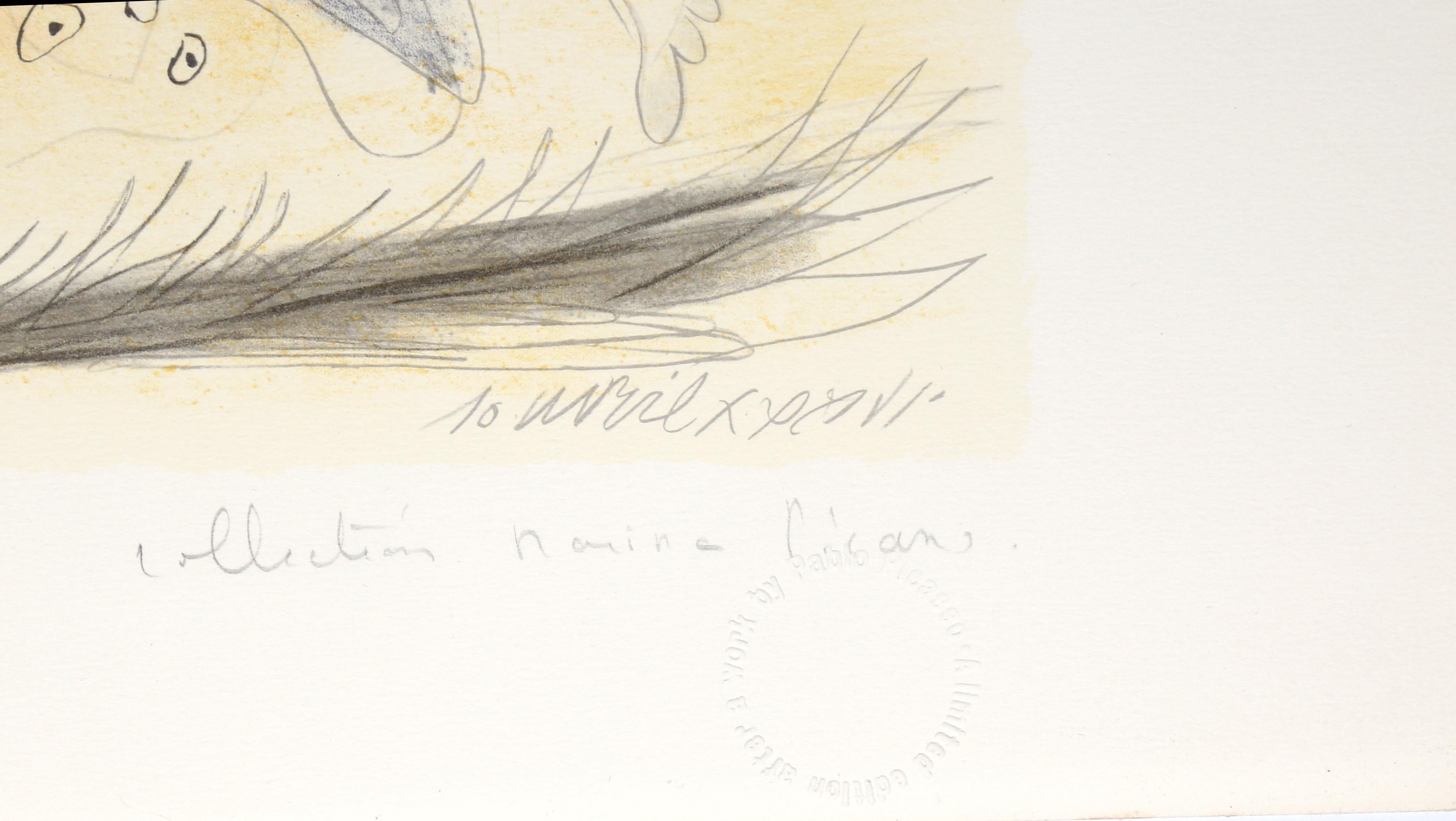 Minotaure et Femme - Print by (after) Pablo Picasso