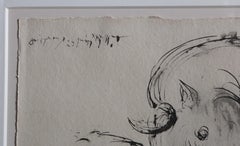 "Minotaure Violant Une Femme" Lithograph by Pablo Picasso