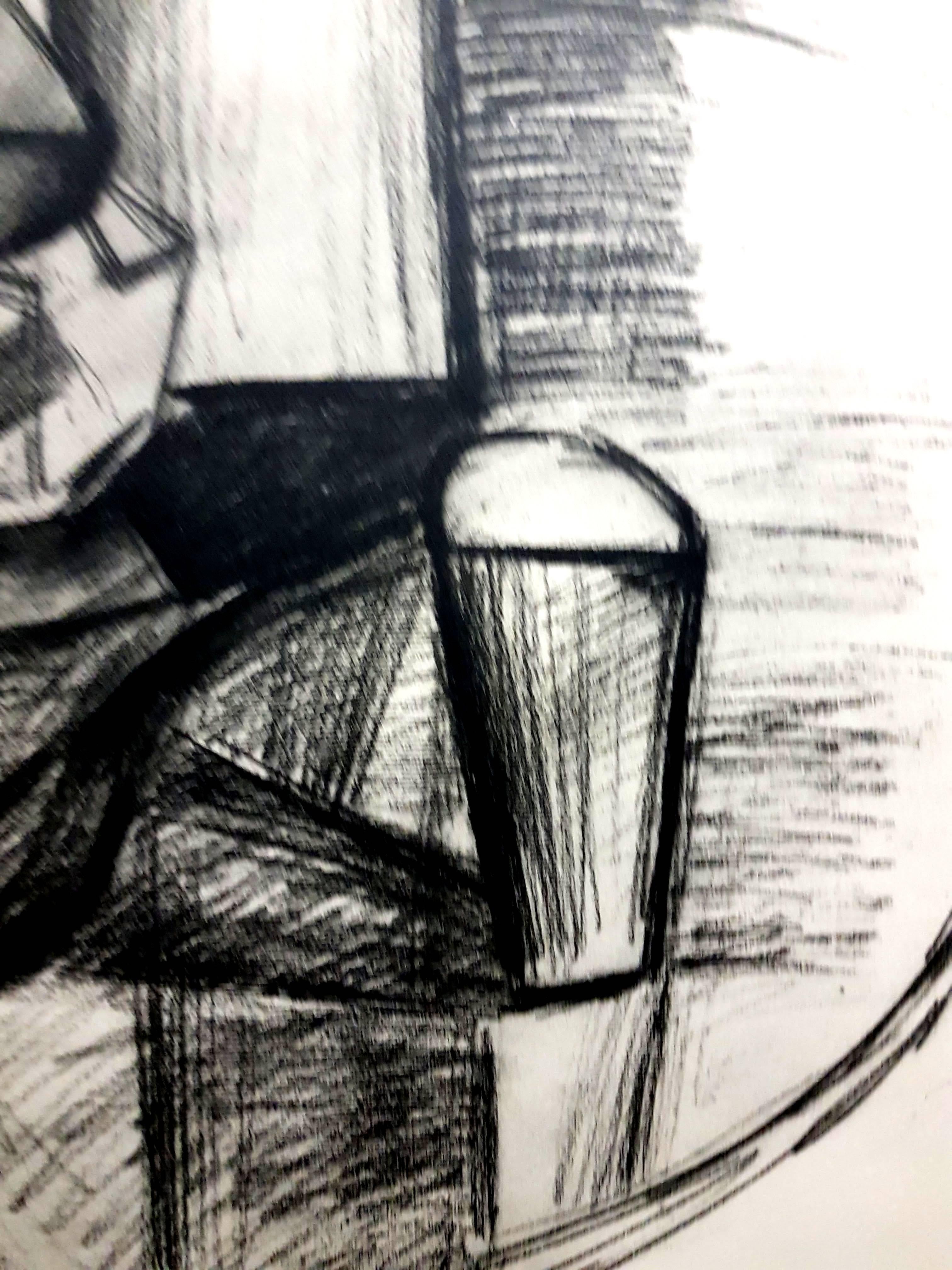 Nature Morte à la Pipe - Pochoir - Print de (after) Pablo Picasso