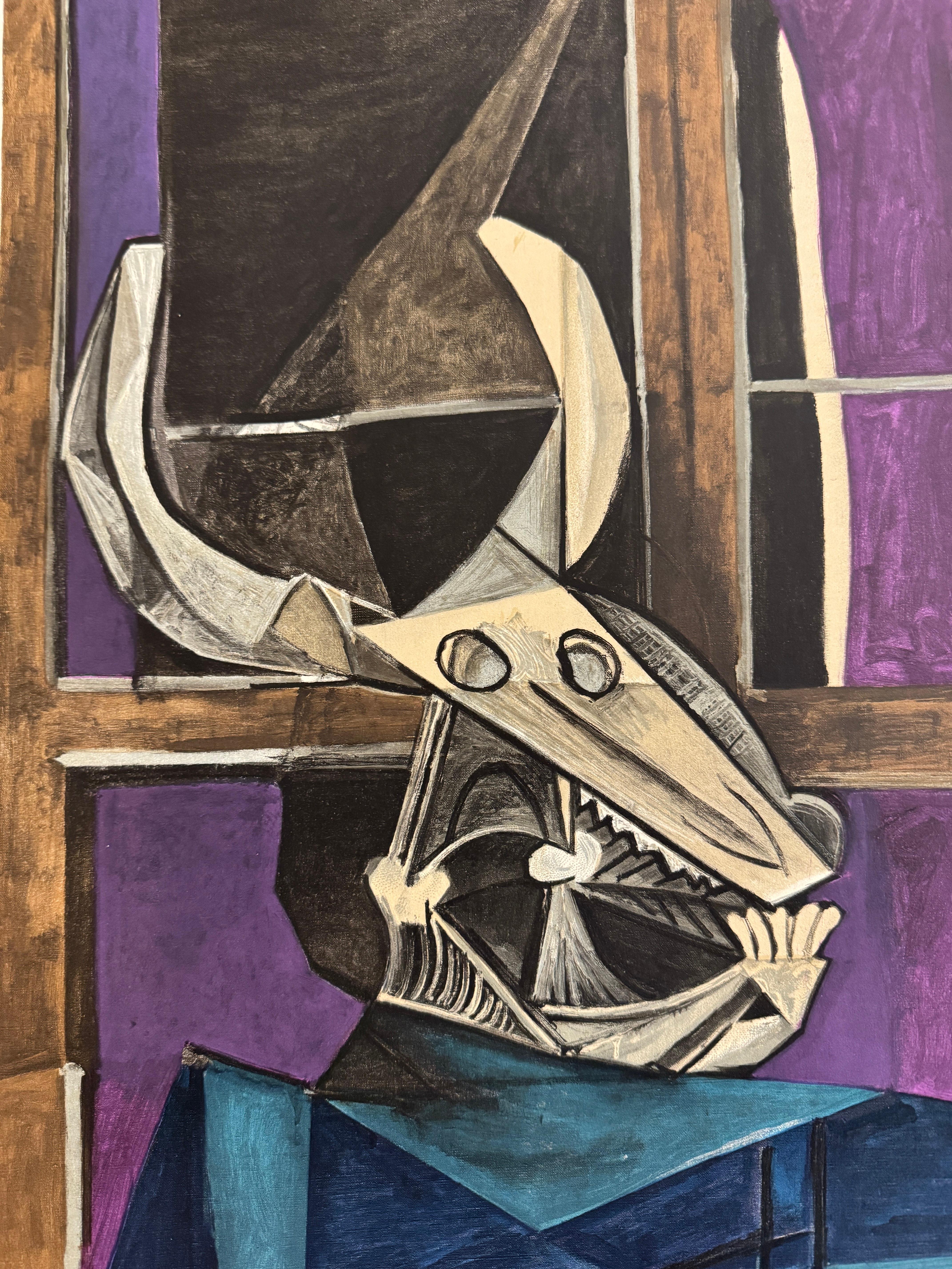 Nature Morte au Crane de Crane - Musée Cantini (d'après) Pablo Picasso, 1959 en vente 2