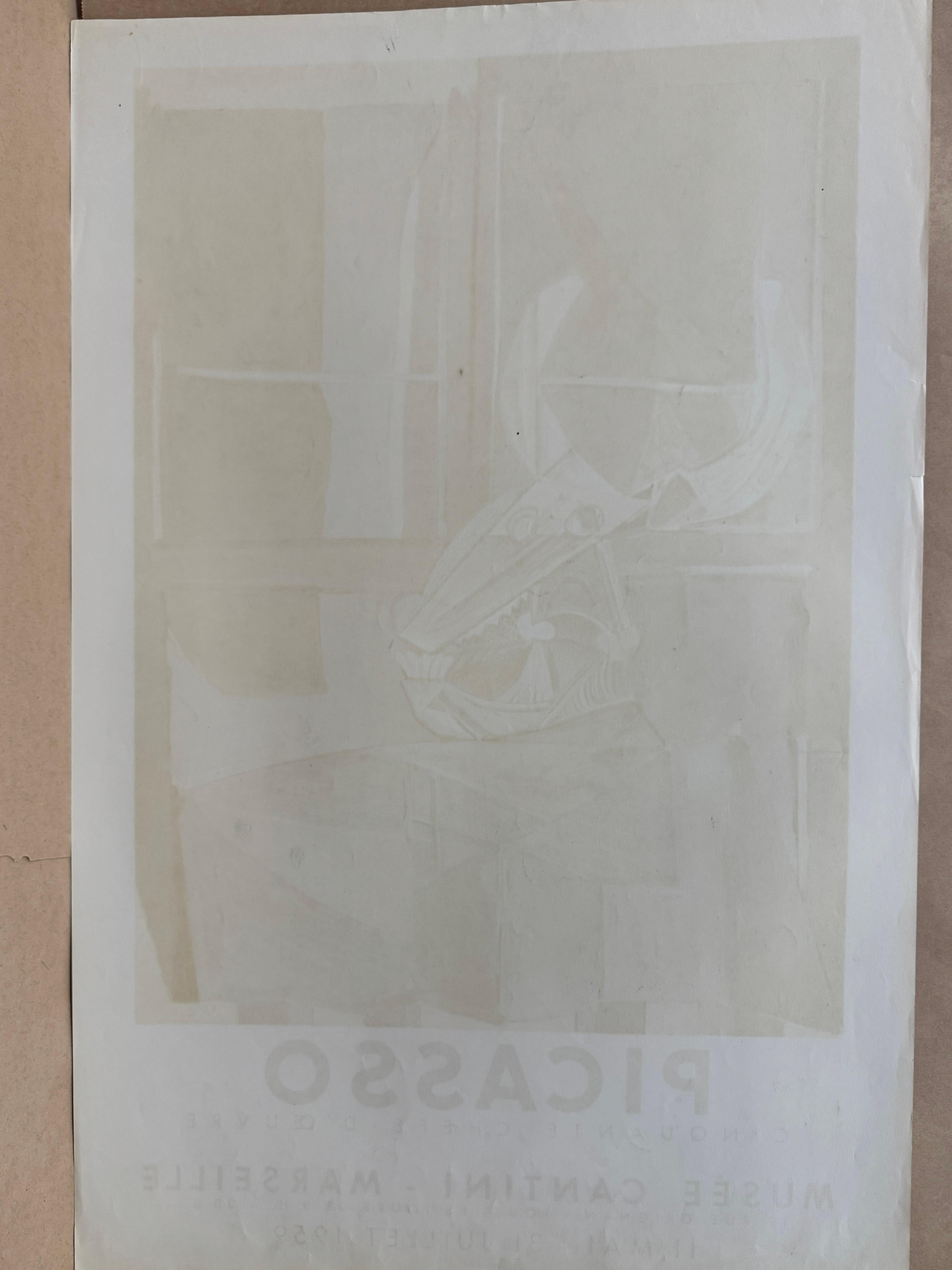Nature Morte au Crane de Crane - Musée Cantini (d'après) Pablo Picasso, 1959 en vente 3