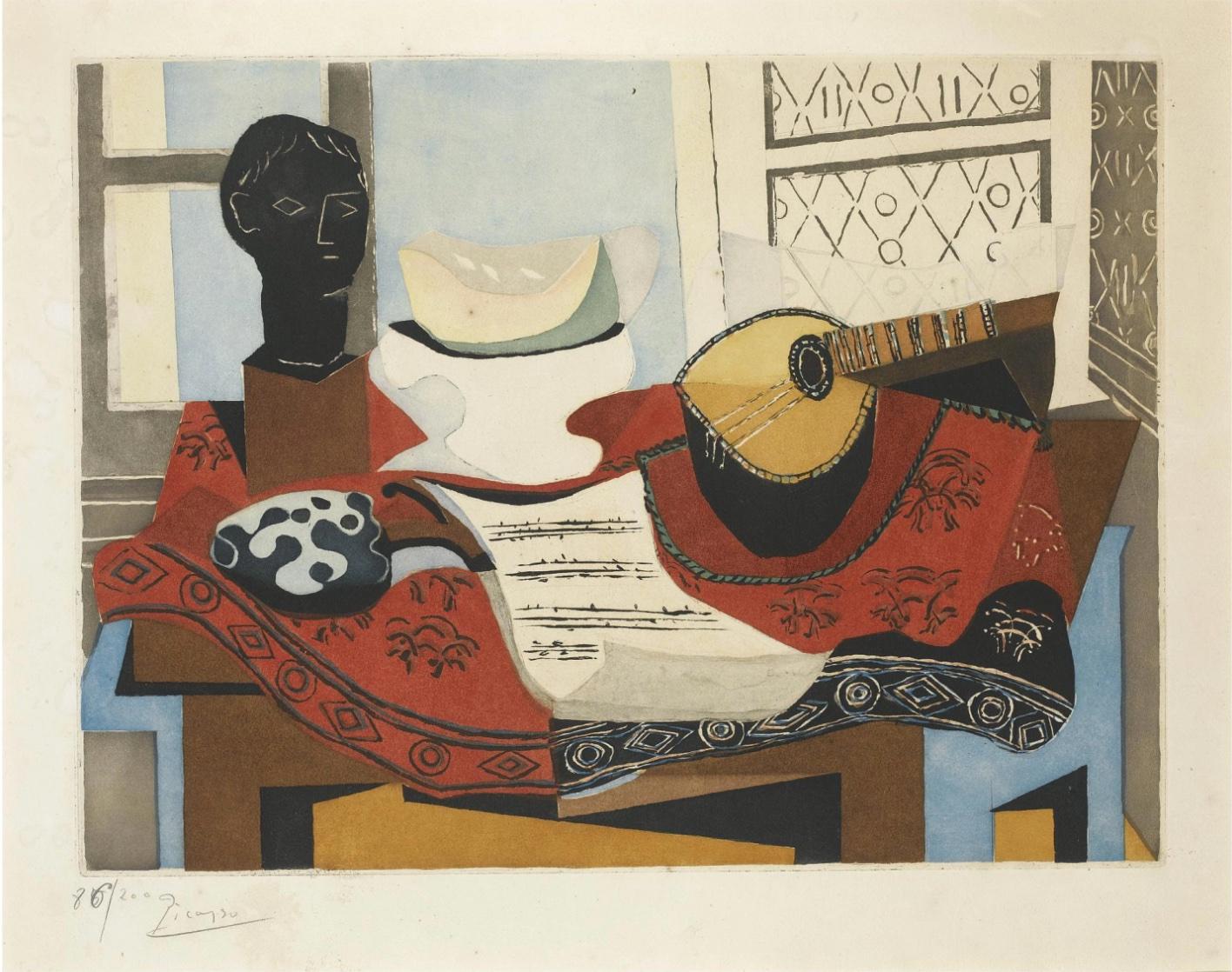 Still-Life Print (after) Pablo Picasso - Nature Morte