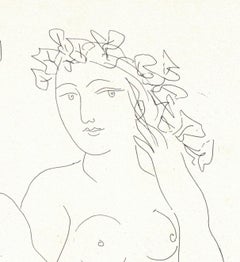 Nude and Tambourine Player