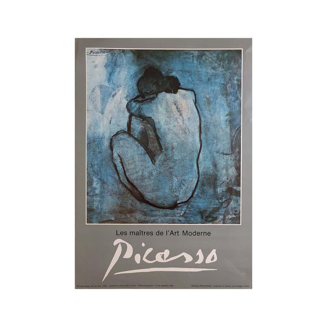 The original exhibition poster for Pablo Picasso's Masters of Modern Art in 1981 is an iconic work that testifies to the artist's worldwide renown and his central role in the history of modern art.

The 