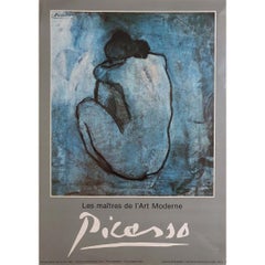 Exhibition poster for Pablo Picasso's Masters of Modern Art in 1981
