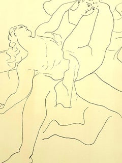 Pablo Picasso (after) - Four Ballet Dancers - Lithograph