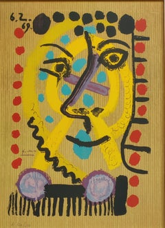 Pablo Picasso (after)  -- One plate, from Les Portraits Imaginaires