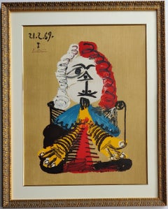 Pablo Picasso (after)  -- One plate, from Les Portraits Imaginaires