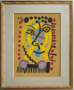 Pablo Picasso (after)  -- One plate, from Les Portraits Imaginaires